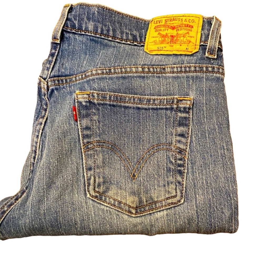 Levis 515 Boot Cut Blue Jeans, Vintage Levi’s Denim, Size 12, 32” Waist
